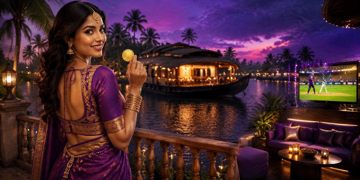 Malayali model enjoying cricket betting on mobile